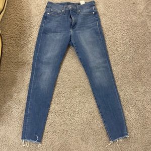 High rise, Banana Republic skinny jeans
